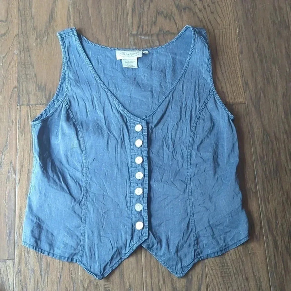 Hemp Silk  Tank Top - Picture 2 of 9